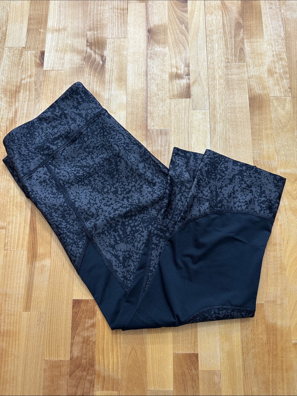 Under Armour Black Patterned Leggings